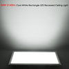 DELight 24W 1x2FT LED Panel Ceiling Recessed Down Light Ultra-thin Cool White