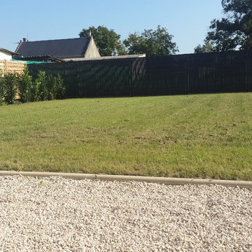 Jardin et clôture