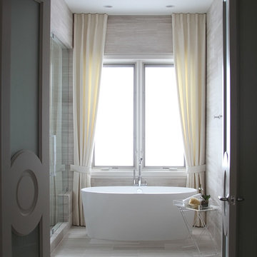 Modern Drapery Panels in Burr Ridge, Illinois