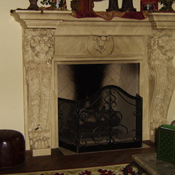 Wrought Iron Fireplace Screens - Products