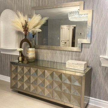 Modern Glam Entryway