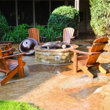 Flagg Stone Fire Pit