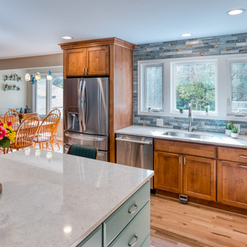 Vienna Open Concept Kitchen Living Space