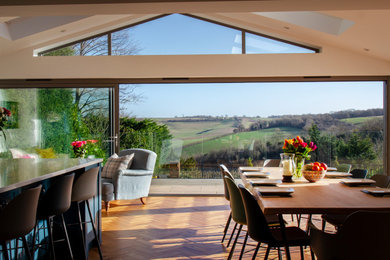 Inspiration for a medium sized contemporary home in Surrey.
