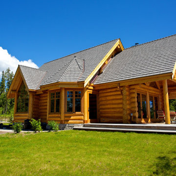 Roosevelt Log Home Design