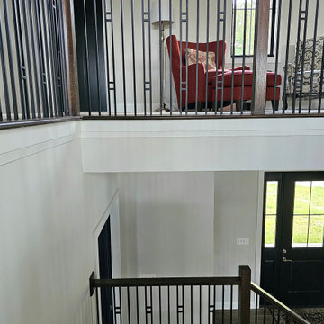 Project #109 | U-Shaped Stairs in Countryside Retreat