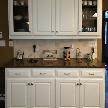 Kitchen Remodel Featuring Painted Cabinets