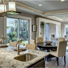 black kitchen table
