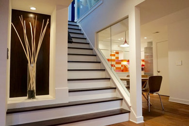 Example of a minimalist staircase design in Other
