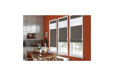Graber blinds with custom drapes