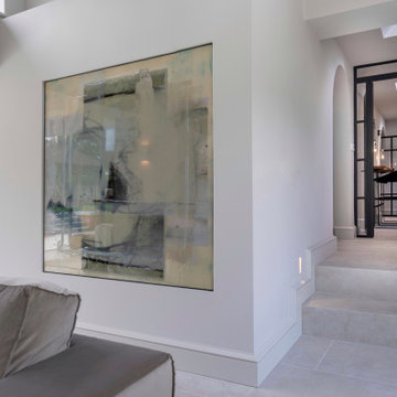 Queen Anne Manor with Contemporary Sky-Frame Extension