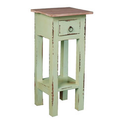 Sunset Trading Cottage Narrow Side Table - Side Tables And End Tables