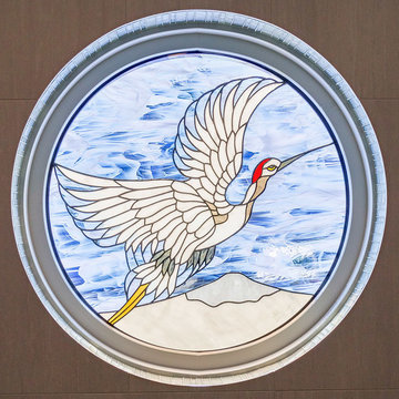 Crane over Mt. Fuji - Style Guide - Nature Scenes