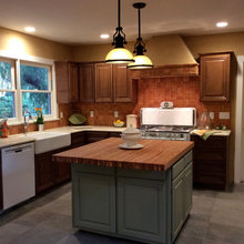 butcher block island