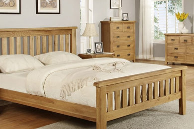 Harvard Oak Slatted Bedstead