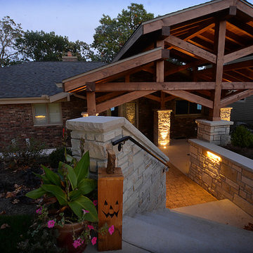 Booth Lake Portico & Exterior Remodel