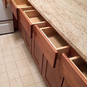 New Drawers with Soft-close Blumotion full extension glides