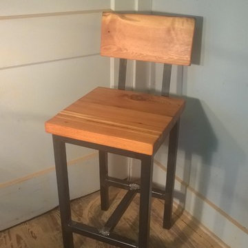 25" Barstools - Reclaimed Lumber