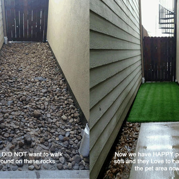Heights Before & After Pet Area