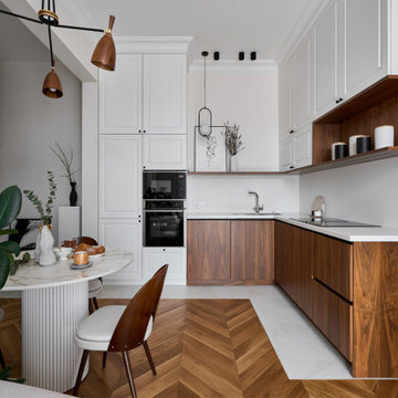 Дизайн квартиры в стиле Mid-century