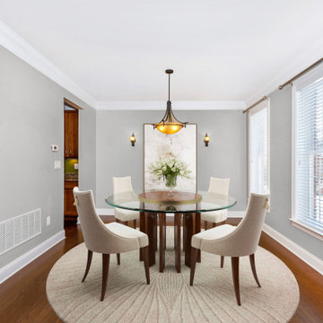 Same Dining Room Staged Multiple Ways
