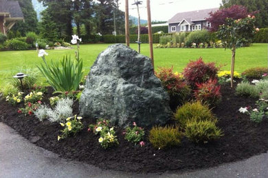 Design ideas for a landscaping in San Diego.