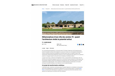 Parution dans la presse