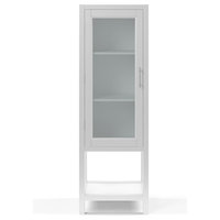 Kendall Bathroom Tall Storage Cabinet, White