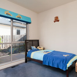 Roman Blinds - Kids Bedroom- Tractor - Roman Blinds