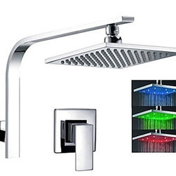 12" Rainfall Shower Head Set - Showerheads And Body Sprays