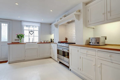 This is an example of a classic kitchen in London.