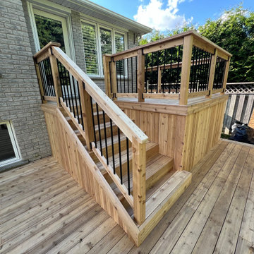 Cedar Deck Refinishing