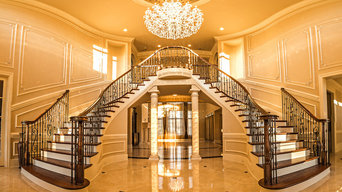 Double Curve Stair by Andronx Stair builders