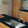 9.88 in. Kitchen Sink and Faucet Set