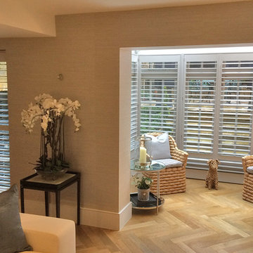 Stunning Conservatory Shutters And Just In Time For The Spring Sunshine Too