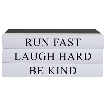 Run Fast Quote Book Stack, S/3