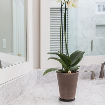 ELEGANT MARBLE MASTER BATHROOM