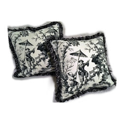 Scalamandre - Pillement Decorative Pillow - Decorative Pillows