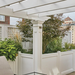 Custom AZEK Planters - Outdoor Pots And Planters
