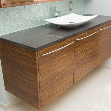 Clean and Modern Mozambique Bathroom