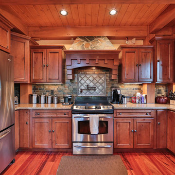 Big Chief Mountain Lodge a Natural Element® Timber Frame home