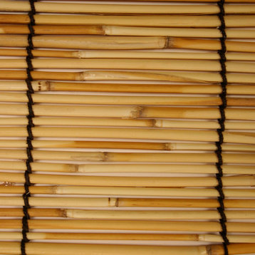 Polished and Peeled Cord Free Roll-Up, Natural, 60"x72"