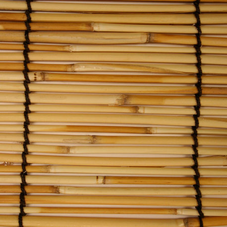 Polished and Peeled Cord Free Roll-Up, Natural, 48"x72"