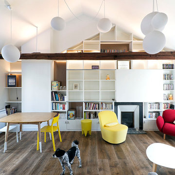 Appartement BEL rénovation / récupération des combles d'un appartement parisien