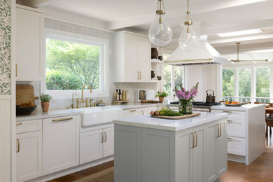 French country kitchen photo in San Francisco