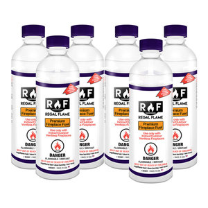 Regal Flame Signature Ventless Bio Ethanol Fireplace Fuel 6