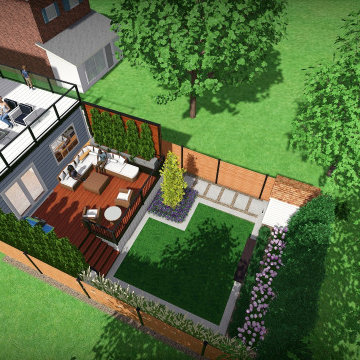 Beach Backyard Makeover