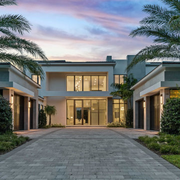 Modern House Design With Garage, Modern House, Remodeling Ideas