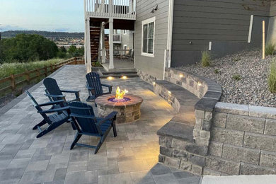 Example of a patio design in Denver