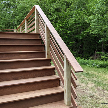 Ipe Deck with a Forest View